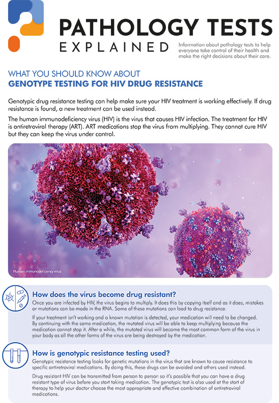 HIV genotypic resistance